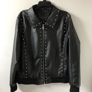 Ci Sono faux leather jacket, Size 2X